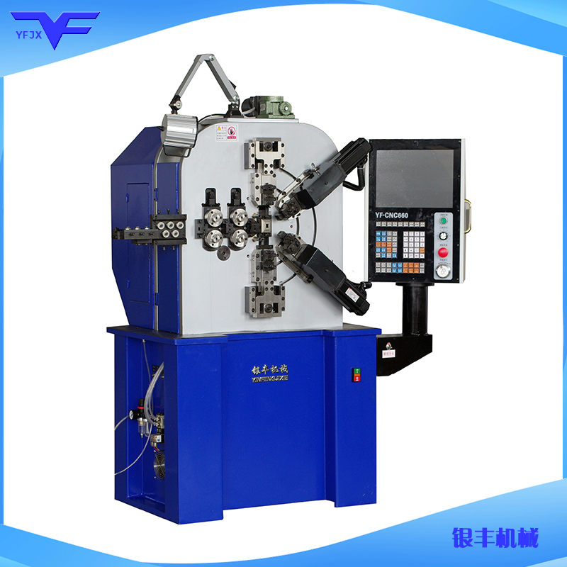 CNC-YF-8630多轴数控压簧机