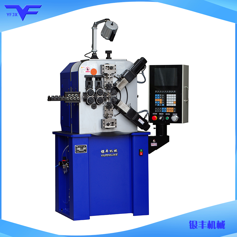 CNC-YF-8620多轴数控压簧机